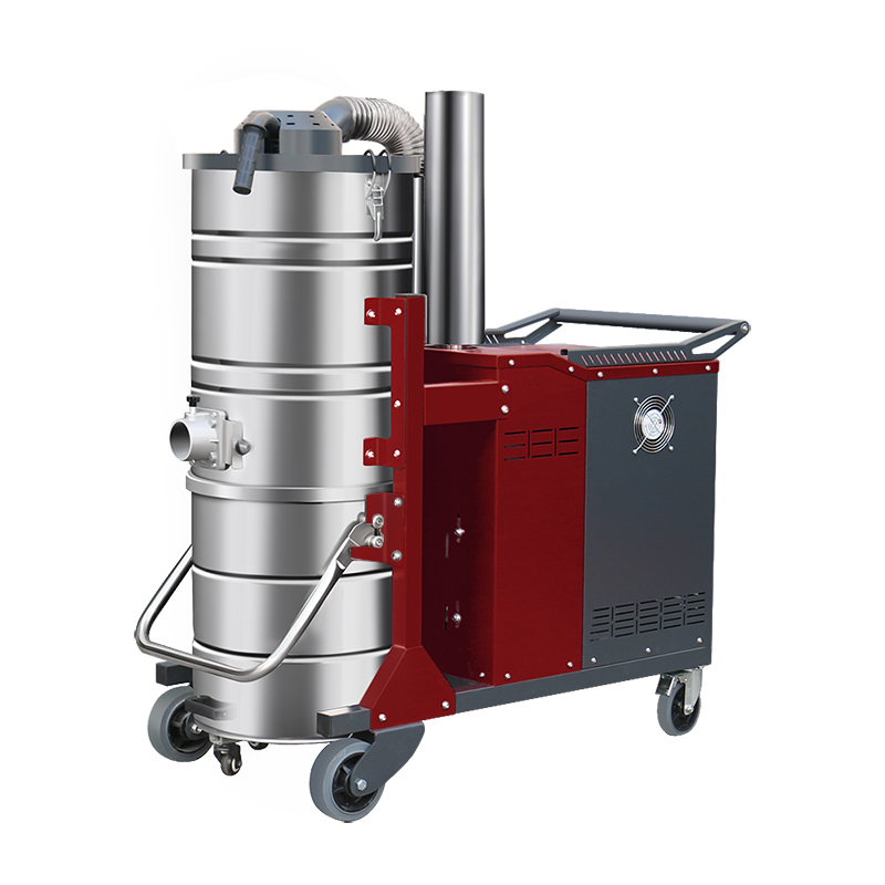 潼南坦洁380V 双桶手动反吹工业吸尘器X8系列